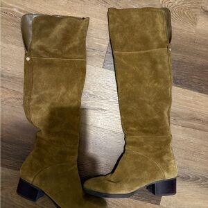 Tommy Hilfiger Suede Knee-High Boots